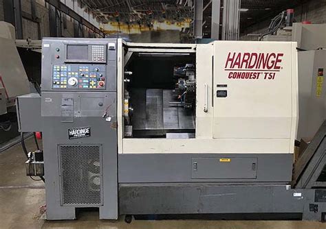 Hardinge Conquest T Big Bore Cnc Lathe Turning Center With Live