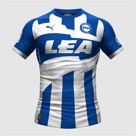 Deportivo Alavés Home Concept FIFA 23 Kit Creator Showcase