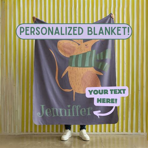 Custom Blanket, Personalized Gift, Personalized Blanket Baby Shower ...