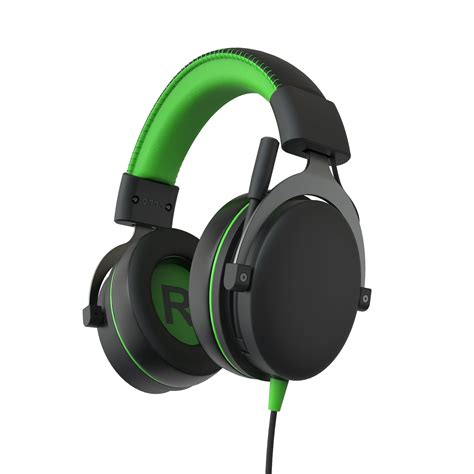 Onn Xbox Wired Video Game Headset With 35mm Connector Flip To Mute Mic Cooling Gel Earpads