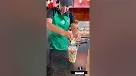 How To Make A Starbucks Iced Coffee Shorts Shortvideo Starbucks 🤯🔥🛎👍