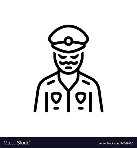 Cop Royalty Free Vector Image - VectorStock