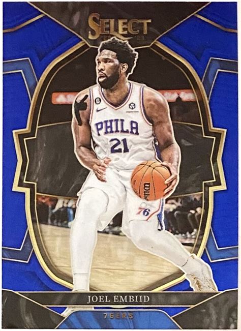 Joel Embiid Panini Select Basketball Philadelphia Ers