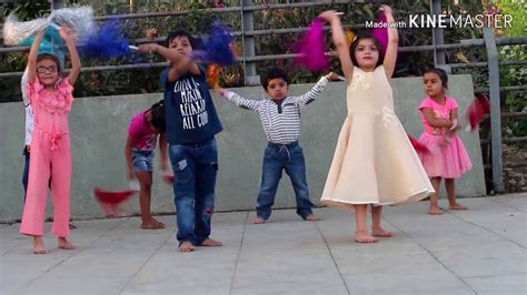 Kids Dance With Pom Pom Youtube