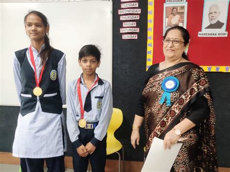 Suditi Global Students Won Gold Medals In Cbse Quiz And Art Competition