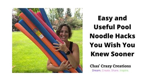 Super Easy And Useful Pool Noodle Hacks You Wish You Knew Sooner Youtube