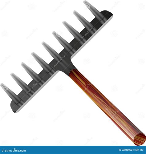 Rake Vector Illustration | CartoonDealer.com #53218052