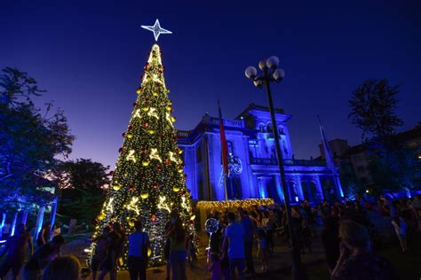 Ferias navideñas en Santiago