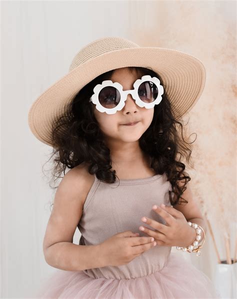 Flower Girl Sunglasses Flower Shaped Sunglasses For Girls Etsy