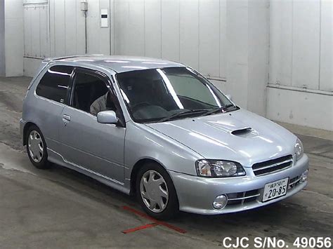 1997 Toyota Starlet Silver For Sale Stock No 49056 Japanese Used