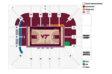 Va Tech Stadium Seating Chart Ponasa