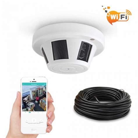 1080p Smoke Detector Camera - i4spycamera