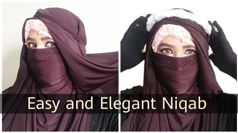 Easy And Elegant Niqab Tutorial Full Coverage Niqab Tutorial With