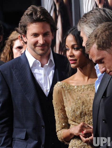 Photo Bradley Cooper And Zoe Saldana Attend The Words Premiere In