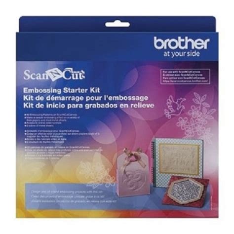 Brother ScanNCut Embossing Starter Kit Sewing HQ