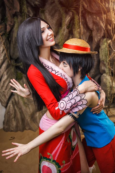 Boa Hancock And Luffy Cosplay One Piece By Bellatrixaiden On Deviantart