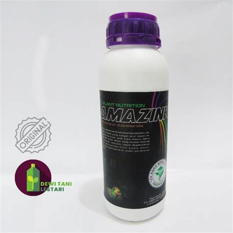 Jual Amazink Nutrisi Tumbuhan Pupuk Cair 500 Ml Shopee Indonesia