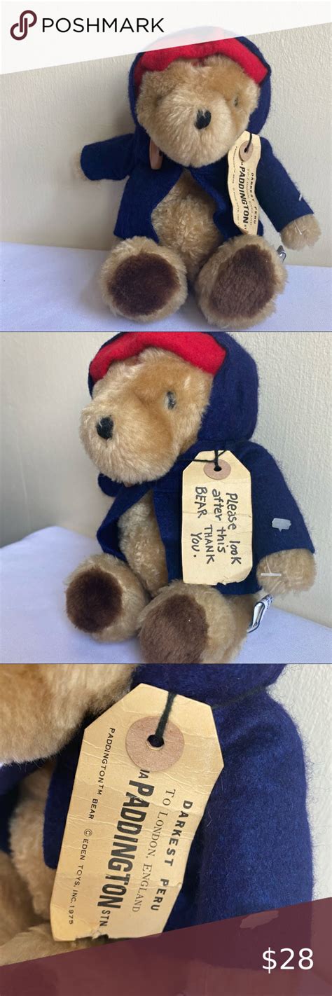 Paddington Bear -Darkest Peru -Vintage 1975,1981 | Paddington bear ...