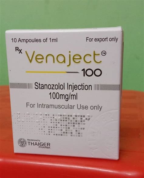 100 Mg Ml Grade A1 Venaject 100mg Stanozolol Injection For Muscle