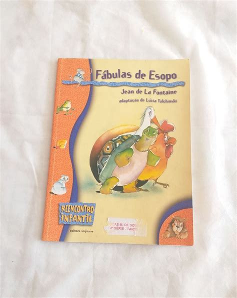 Livro Fábulas de Esopo Livro Scipione Usado 65565962 enjoei