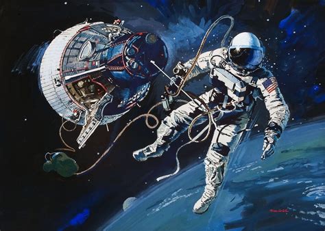 Edward White Gemini 4 Space Flight Mission