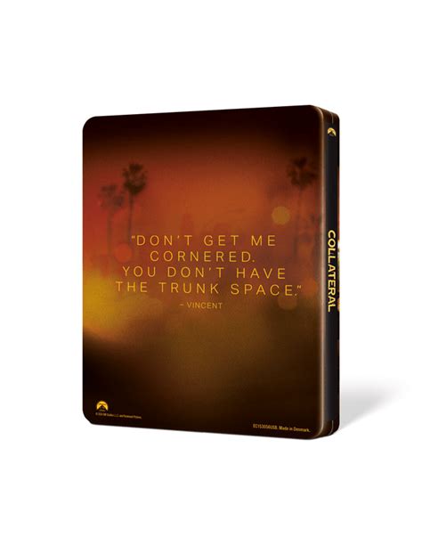 Collateral Limited Edition K Ultra Hd Steelbook K Ultra Hd Blu Ray