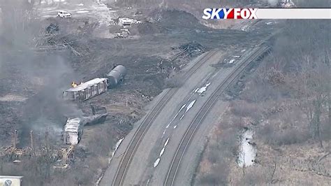 Latest on East Palestine train derailment controlled burn findings