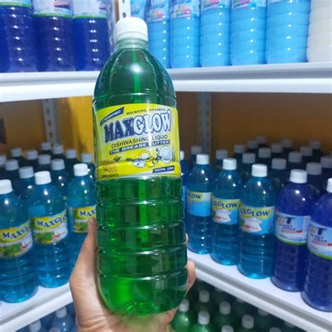 Maxglow Dishwashing Liquid Soap 1 Liter Shopee Philippines