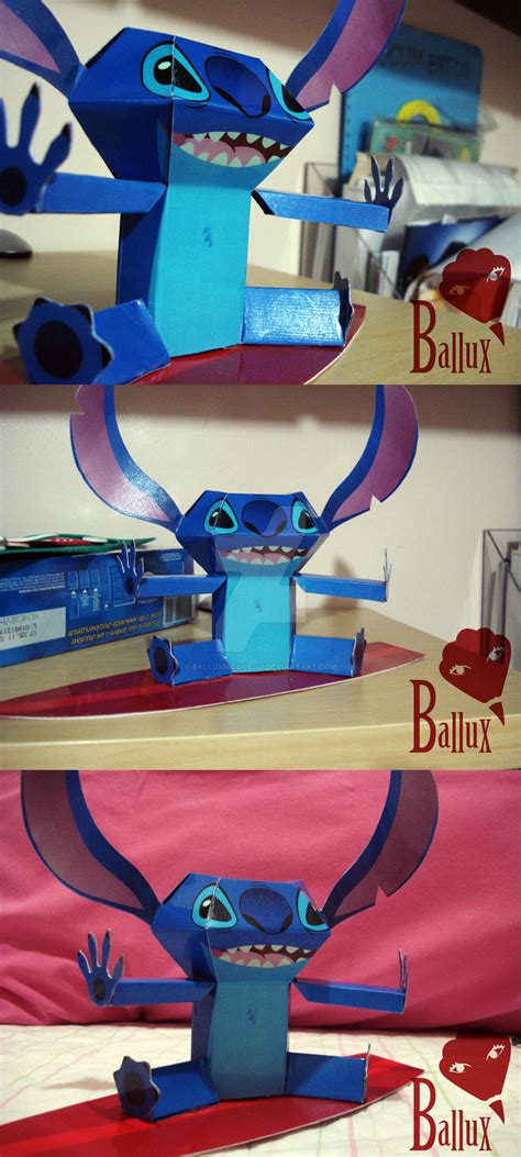 Stitch's Papercraft by balluxnicocelli on DeviantArt