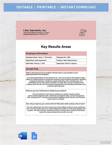 KRA - What Is a KRA? Definition, Types, Uses | Free & Premium Templates