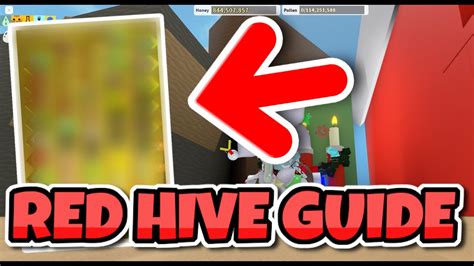 The Best Ultimate Red Hive Guide In Beesmas Bee Swarm Simulator