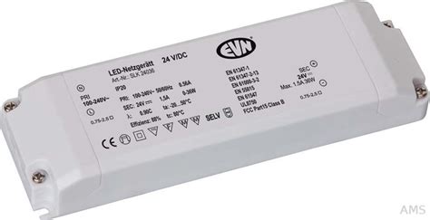 Evn Led Netzger T Vdc Watt Slk