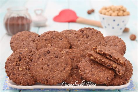 Biscotti Nocciole E Cioccolato Senza Burro