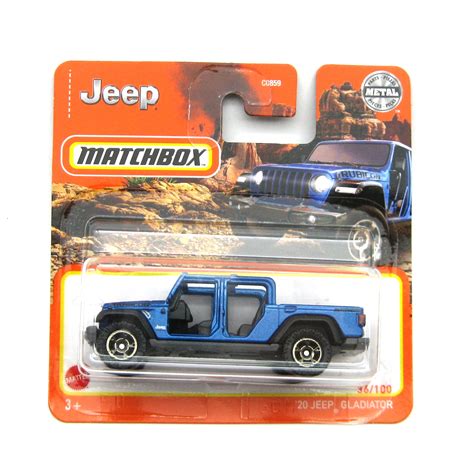 Matchbox Jeep Gladiator 2020 Blau 164 Modelle Alles Gute