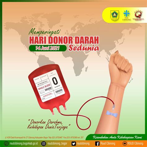 14 JUNI PERINGATAN HARI DONOR DARAH SEDUNIA BEGINI SEJARAH LENGKAPNYA