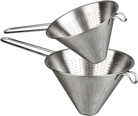 AURSTORE Basa Set Di 3 Colino Da Cucina Setaccio A Maglia Fine In