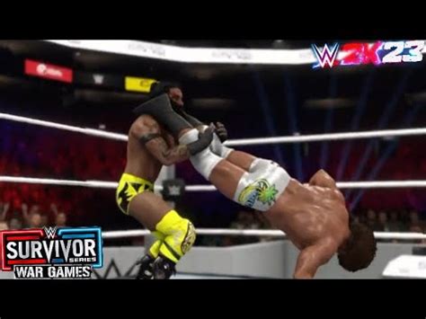 WWE2K23 Prediction WWE Survivor Series Wargames 2023 Carlito Vs Santos