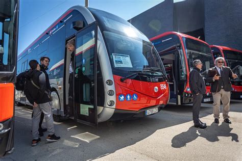 TMB incorpora nuevos buses a su flota 100 eléctricos FOTOS