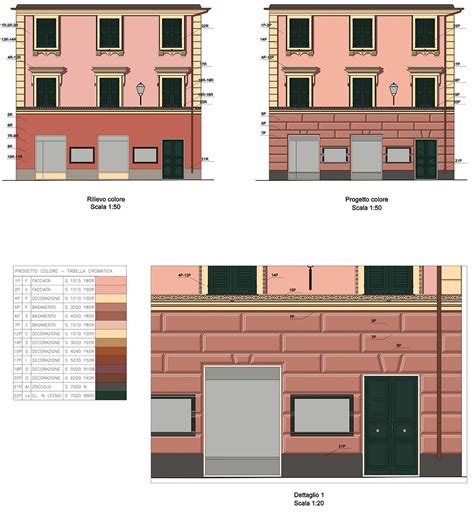 Rapallo Progetto Colore Per Le Facciate Storiche Abitare