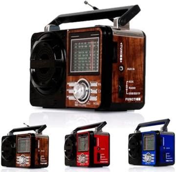 Radio A Pilha Goldenultra É Bom - Rádio Portátil Fm/Am Bluetooth Usb Bivolt E Pilha Caixa De Som 110V ...