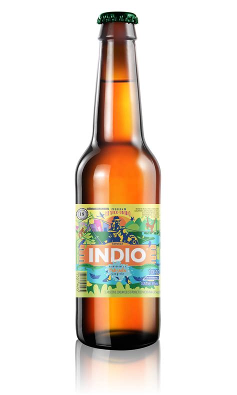 DiseÑo De Etiqueta Cerveza Indio Behance