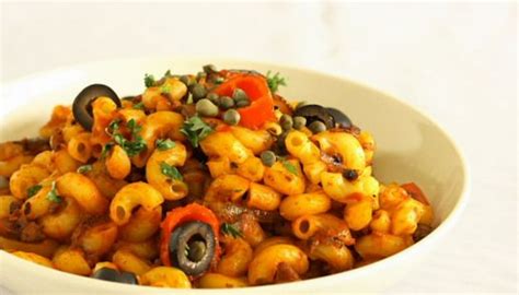 Recipe For Mediterranean Chorizo Pasta Food