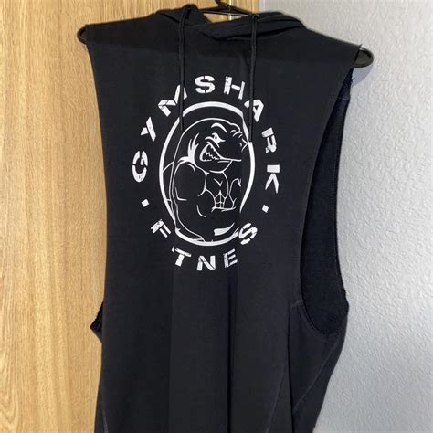 Size Large Gymshark Hooded Tank Top Size Large Depop