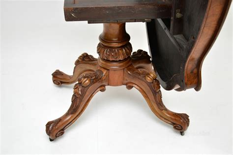 Antique Victorian Burr Walnut Dining Table As A Antiques