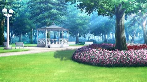 Anime Landscape: Park (Anime Background) | Gacha backgrounds outside ...