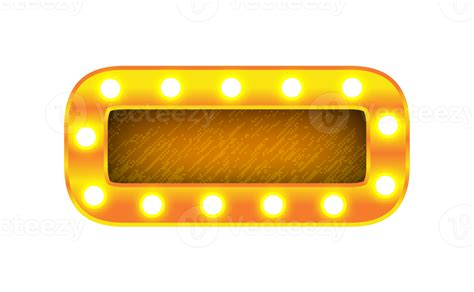 Minus Retro Cinema Light Bulb Sign Alphabet 13090703 PNG