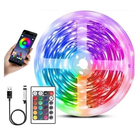 Led Traka Rgb Usb V Bluetooth Daljinski Silikonska