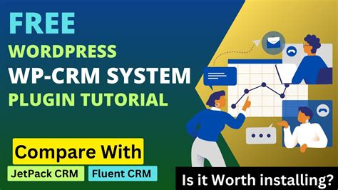 Free WordPress WP CRM System Plugin Tutorial YouTube