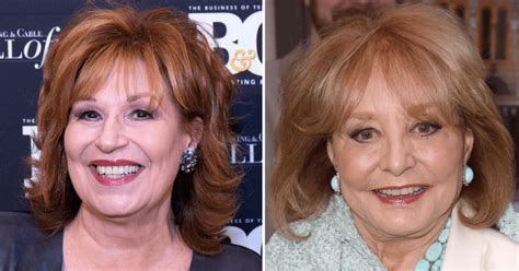 Joy Behar Makes a Hilarious Joke About Barbara Walters’ Open-Mouth ...