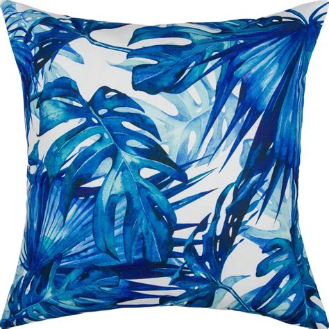 OLLO | Outdoor Cushion 45cm Tropicana Cobalt | Mitre10